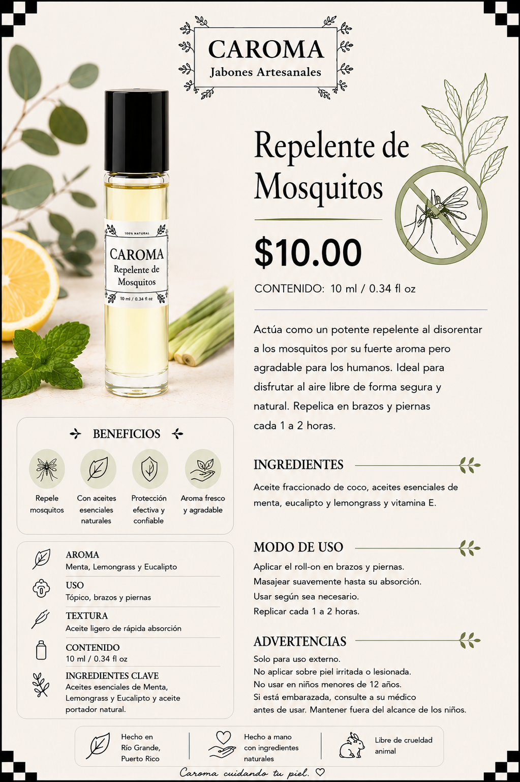 Repelente de mosquitos