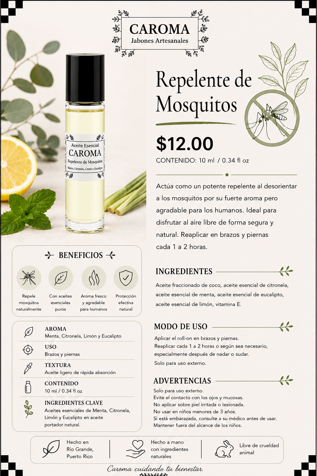 Repelente de mosquitos