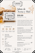 Jabon de Aven y Miel